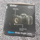 Vivitar 0 43x 58mm Wide Angle Lens Macro Hd4 Optics Digital Auto Focus Cap Pouch