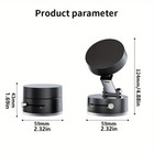 360 Vacuum Strong Magnetic Phone Holder Suction Cup Car Stand Foldable Car Mount