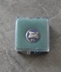 Vintage Miller High Life Beer 15 Years Service Sterling   Enamel Pin