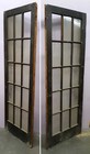 30 x80  Antique Vintage Old Wood Wooden Interior French Door Window Wavy Glass