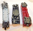 Lot 3 Lionel Train Cars Lehigh Valley Red Hopper Car  Pa Tender Car   More