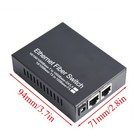 Gigabit Sfp Media Converter 2 Sfp To 2 Rj45  With 3km 20km Lc sc Sfp Module