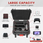 Hard Shell All-in-one Carrying Case Compatible With Nintendo Switch 2  Travel Ba