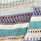Annie   s Seaside Sampler Afghan Club Crochet Kit Stripes 16-18 Cas06 Sealed