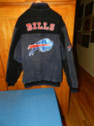 Buffalo Bills Jacket Mens  Xxl Varsity Leather Suede  nfl  Football
