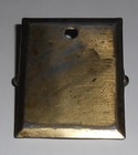 C1930s-40 s Woodley Soap Mfg  Co   Boston  Metal Spring Loaded Paper Clip 2x2 1 