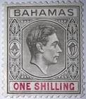 Travelstamps  1938 Bahamas Stamps  sg155c  Mint  Og  Nh  Mnh  One Shilling
