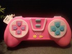 Claire s Pink Video Game Controller Jelly Pencil makeup Case New  Msrp  19 99