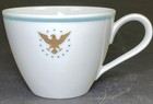 2 Demitasse Cups President Pattern Eagle Pan American Air Noritake Japan