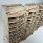 Lot Of 5 Vintage Dearborn Space Gas Heater Insert Grate Bricks