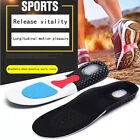Men Gel Orthotic Sport Running Work Insoles Insert Shoe Pad Arch Support Cushion