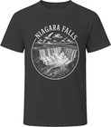 Niagara Falls Canada Vintage Souvenir Badge T Shirt