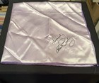 Elvis Presley Concert Purple Silk Scarf 1980 s Nice Piece