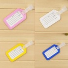 Luggage Tag Plastic Baggage Tags Women Men Boarding Shipping Suitcase Id Address