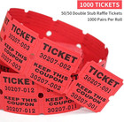 Raffle Tickets Double Rolls 1000 Per Roll 50 50 Raffle Tickets For Events carniv