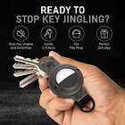 Rossm Airtag Key Organizer - Minimalist Metallic Key Holder   Holds 2-6 Keys