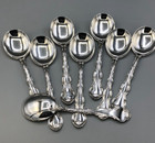 Strasbourg By Gorham Sterling Silver Set Of 8 Cream Soup Spoons 6 25 