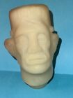 Lot Of 2 Vintage Lite-up Monster Head Toys Ugly Man Glow Stick Halloween 