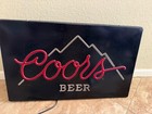 Vintage Coors Beer Light Up Bar Sign 