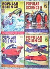1928 - 1937 Popular Science Magazine  Lot Of 14