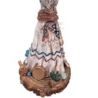 Southwestern Teepee Incense Burner Resin Native American Inspired Decor 2 Piece