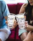 Tervis Clear   Colorful Tabletop Made In Usa Double Walled 16oz  