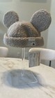 Japan Tokyo Disney Resort Cap Fluffy Beige Hat Cap Mickey 58cm    us Stock   