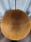 Vintage Baker Furniture Federal Inlaid Mahogany Tea side Table  25    Tall
