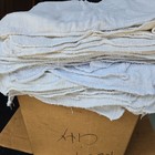 100 Pieces New White Industrial Shop Rags Cleaning Towels