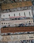 Jumbo Vintage Sewing Craft Destash Lot Wood Spools Buttons Rulers Canada