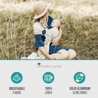 Hip Baby Wrap Ring Sling - Linen Newborn Carrier For Infant To Toddler 3004