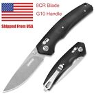 5inch Folding Knives Axis Lock Pocket Knife With Clip 8cr Blade Edc Pocket Knife