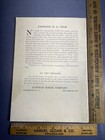 Rare Antique 1910 Motoring With A Kodak Eastman Kodak Booklet