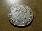 Au bu 1855 Pts Mj Silver Bolivia 4 Soles Simon Bolivar Coin Potosi Mint  F3