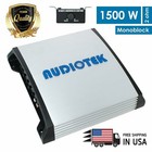 New Audiotek  1800 Watts 2 Channels Amp Car Audio Bass Max Power Amplifiers