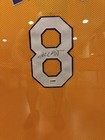 Kobe Bryant  8  rare  Los Angeles Lakers Signed Jersey Framed Psa Certified