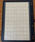 New Zealand 1936 Fine Mint Mnh Block Of 80 Stamps 1 1 2d