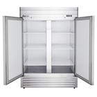 Value Series Commercial 54  Solid Door Reach-in Refrigerator- 2 Door