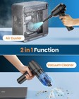 Compressed Air Duster  2 In 1 Electric Air Duster With Mini Computer Vacuum C   