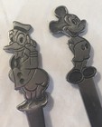Walt Disney Youth Flatware Set Mickey Spoon Donald Duck Fork Bonny Stainless