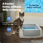 Petsafe Scoopfree Crystal Classic Self-cleaning Cat Litter Box  Gray