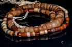 Ancient Excavated Strand Of Carnelian Agate 302a-h