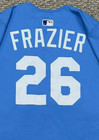 Frazier Size 40  26 2025 Kansas City Royals Game Used Jersey Issued Powder Mlb