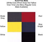 1 - Custom Cut 11x14 Mat For 8x10 Photo   3x5 Index Card  you Pick The Colors 