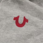 True Religion Full Zip Hoodie Sweatshirt Kids Medium Gray Vtg 00s Y2k 