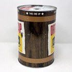 Nice Vintage 60   s Gettelman Empty Draftap Keg Gallon Steel Beer Can