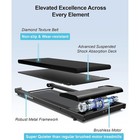 Lichico Walking Pad Treadmill  Portable Exercise Machine With Remote  open Box 