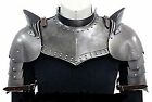 Medieval Pauldrons And Gorget Armor Knight Larp Reenactment Cosplay Costume