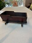 Vintage Wooden Baby Doll Rocking Cradle Crib 25 x17  From 1949
