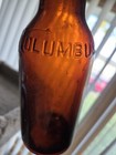 Antique Early Kurth Brewing Columbus Beer Bottle Amber